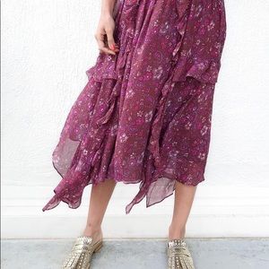 Ulla Johnson silk skirt